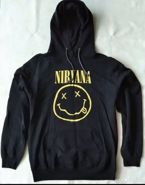 Nirvana 1992 Hoodie экран статистика тег