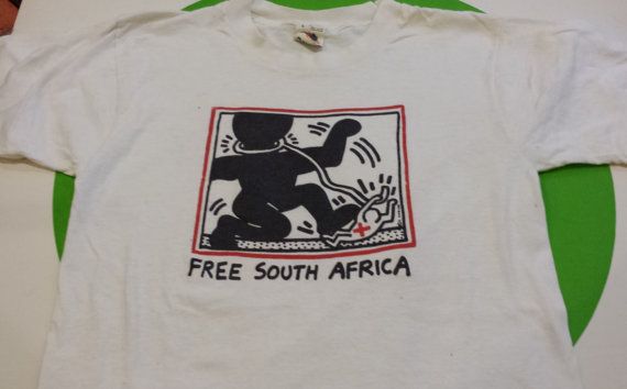 Haring Free South Africa T-Shirt