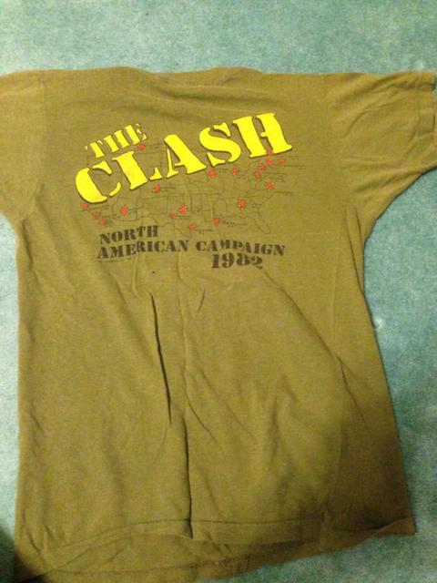 Some Vintage Early 80’s band tees