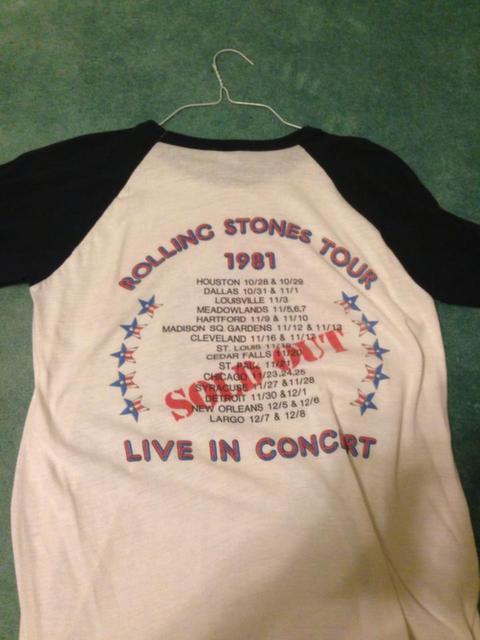 Some Vintage Early 80’s band tees