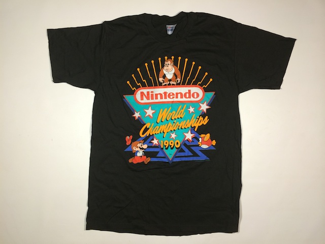 Dry rotted 1991 Nintendo Championship shirt