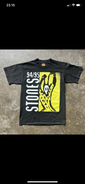 94/95 stones brockum shirt