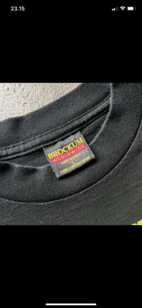 94/95 stones brockum shirt