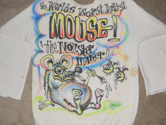 My Stanley Mouse Shirt- Rock N Roll, Hot Rods, and Monsters!