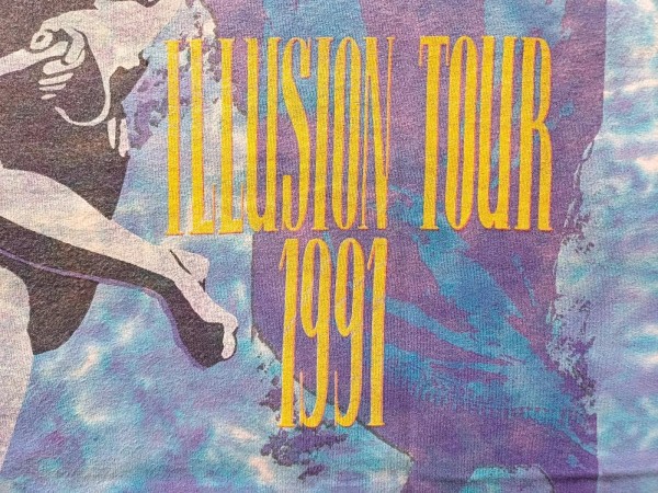 GNR Use your illusion t shirt with FOTL tag
