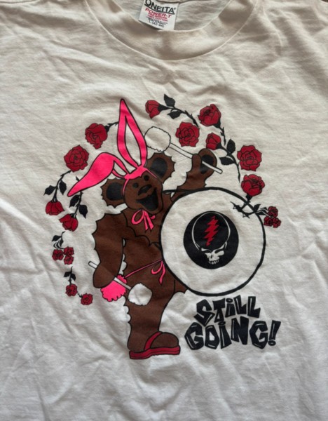 Grateful Dead Bear on Oneita Energizer Bunny Parody