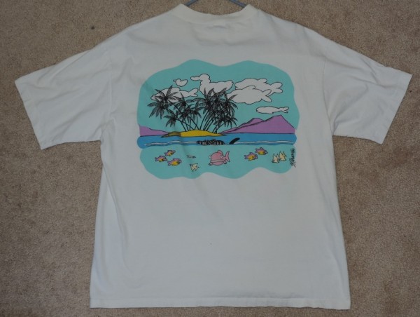 Crazy Shirt Kliban Cat Hawaii