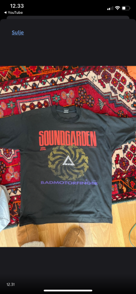 Soundgarden badmotorfinger shirt