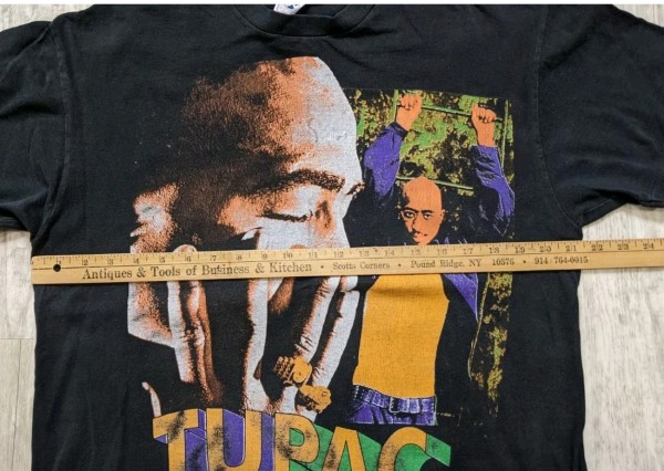 Tupac Me Against rap tee on Delta