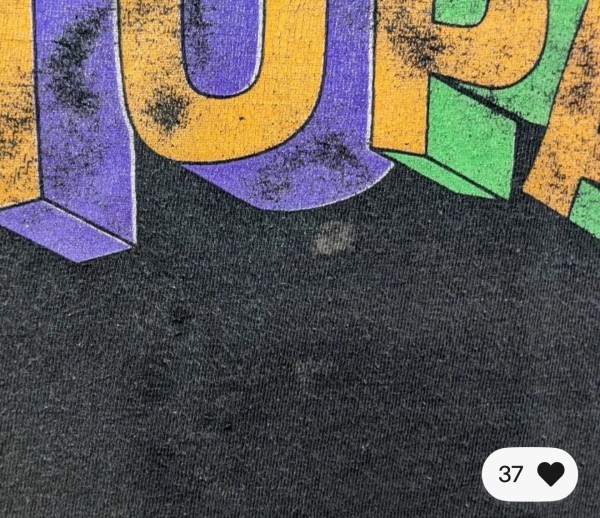 Tupac Me Against rap tee on Delta