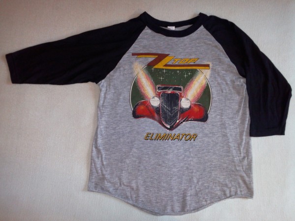 ZZ Top Eliminator Tour '83 front