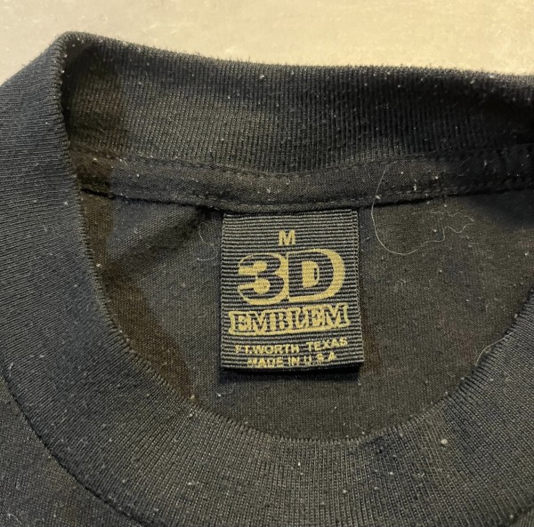 1980 Rare 3D Emblem Tee