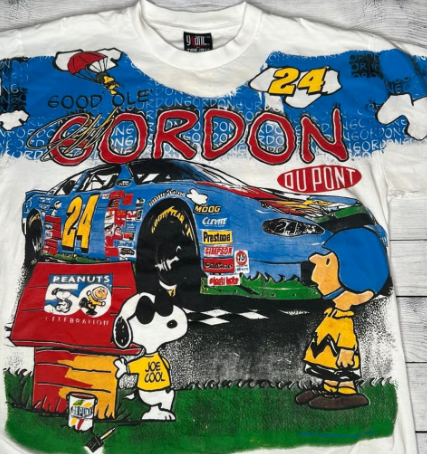 Legit Check on Vintage Snoopy Peanuts Jeff Gordon Giant
