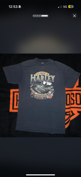 1991 I own a Harley 3d emblem xl