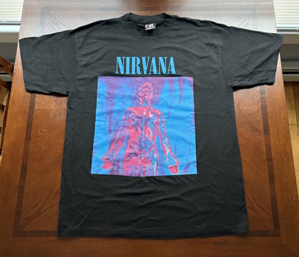 1993 Nirvana Sliver shirt Giant by Tultex