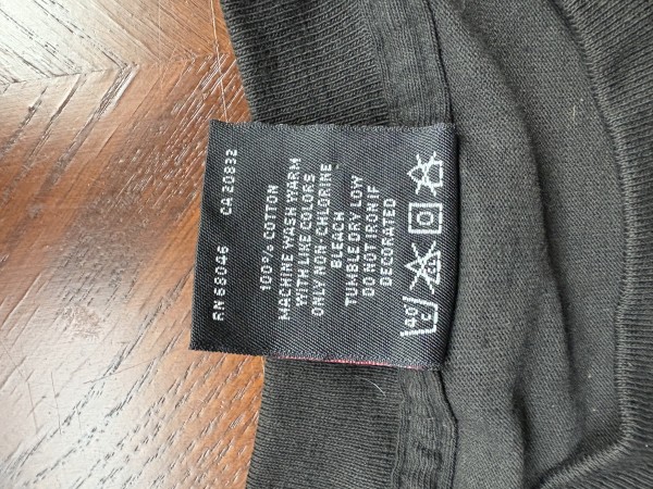 1993 Nirvana Sliver shirt Giant by Tultex