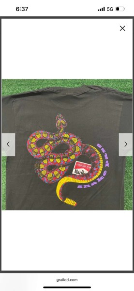 is this marlboro snake pass  tee legit?