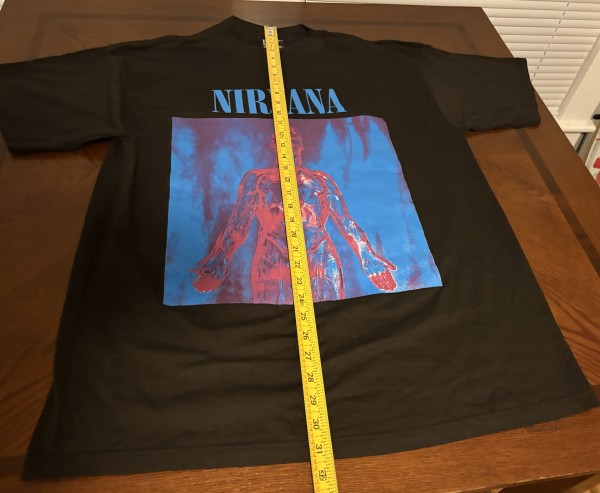 1993 Nirvana Sliver shirt Giant by Tultex