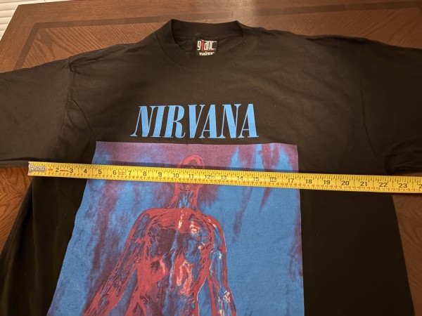1993 Nirvana Sliver shirt Giant by Tultex