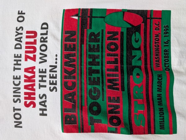 Million Man March Tee Shaka Zulu
