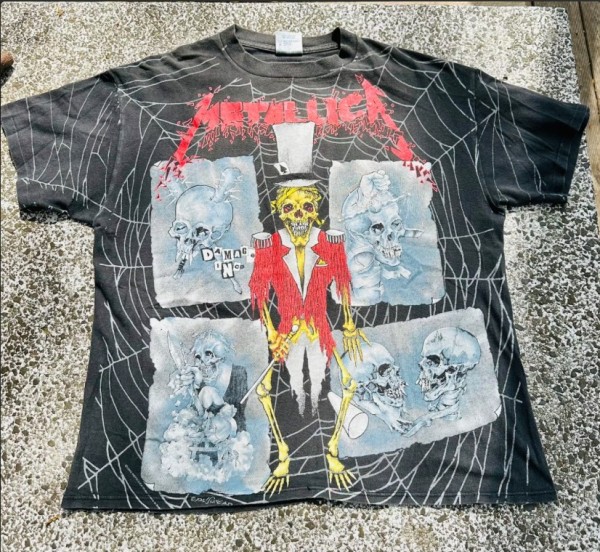 Metallica 1992 AOP with Brockum tag
