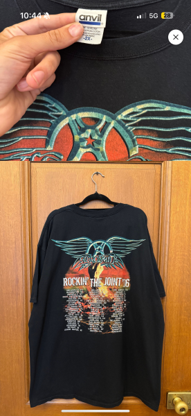 06 Aerosmith Rocking the Joint band tee