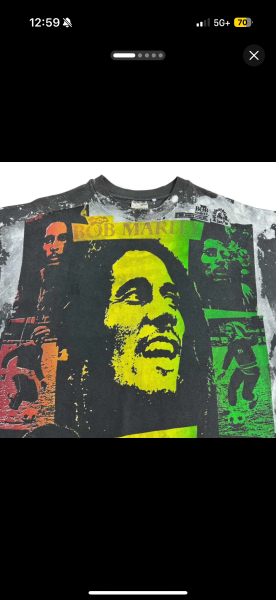 1992 Bob Marley Mosquitohead AOP