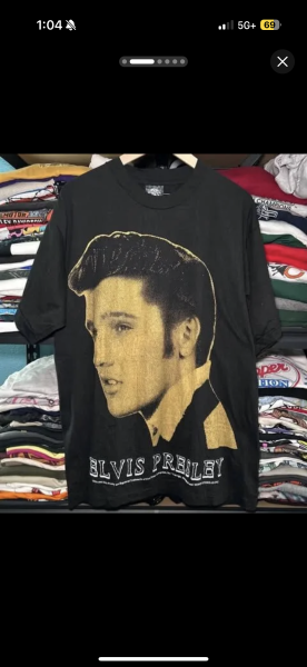 1994 Elvis P Mosquitohead Rare Art Photo Print Tee