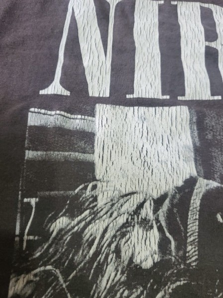 nirvana sub pop bleach shirt