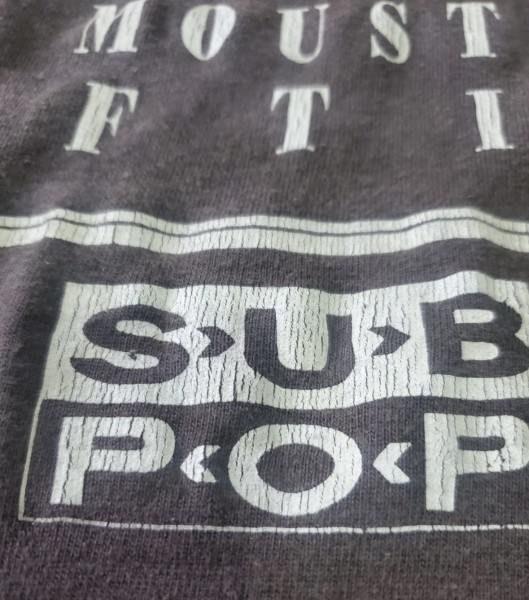 nirvana sub pop bleach shirt