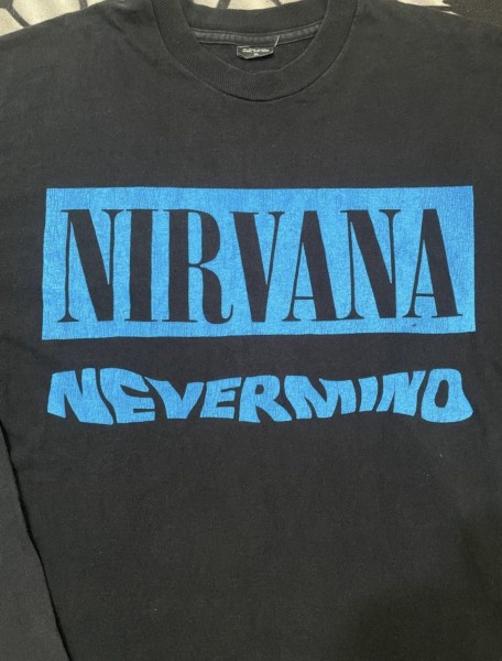 nirvana 1991 nevermind longsleeve shirt