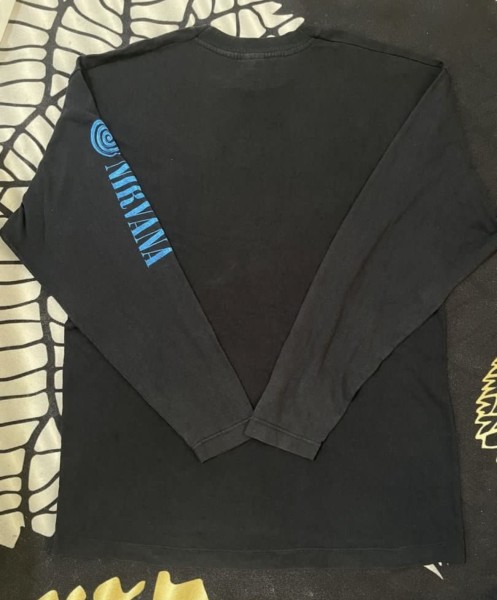 nirvana 1991 nevermind longsleeve shirt