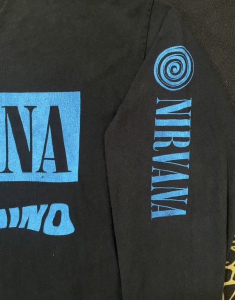 nirvana 1991 nevermind longsleeve shirt