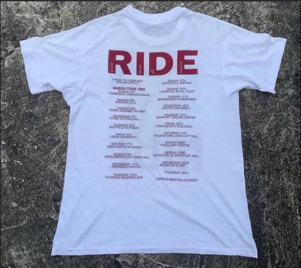 ride band 90s shirt legit？