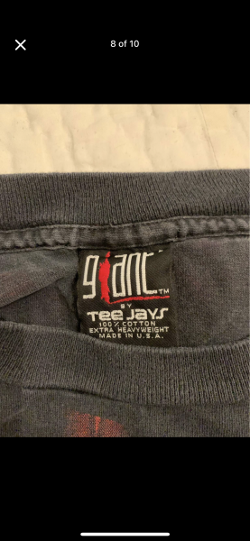 Legit check for Nirvana heart shaped box tee - GAINT BY TEEJAYS