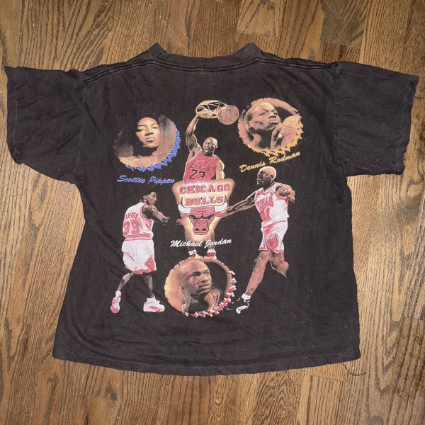Bulls vintage Jordan Pippen Rodman