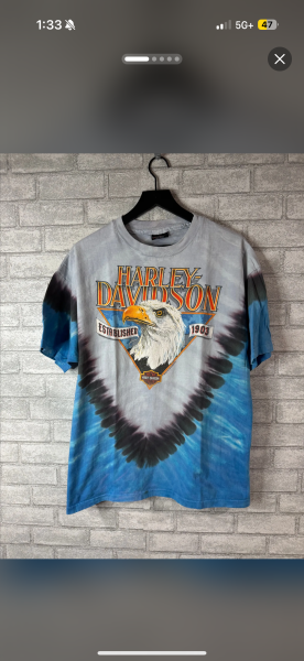 91’ Harley Tie Dye Alaska