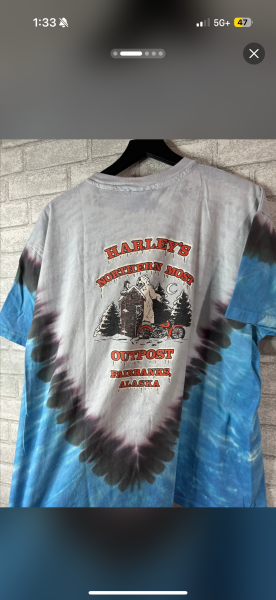 91’ Harley Tie Dye Alaska