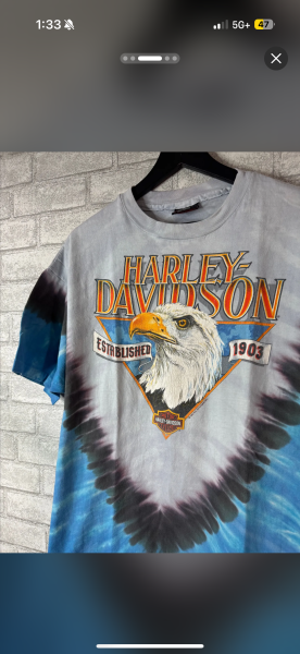 91’ Harley Tie Dye Alaska