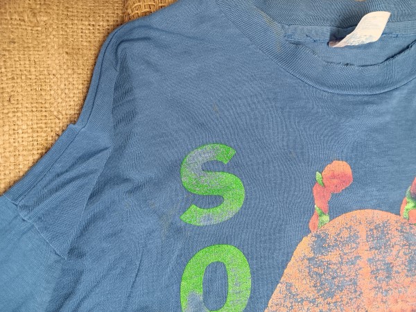 LS Sonic Youth Dirty X Mike Kelly "teddy-head" shirt