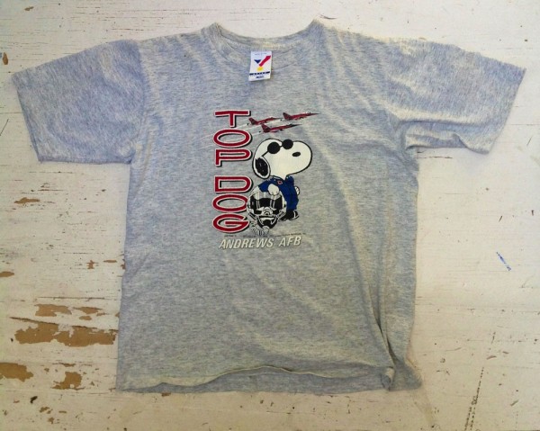 Snoopy "TOP DOG" Andrews AFB tee - anything?
