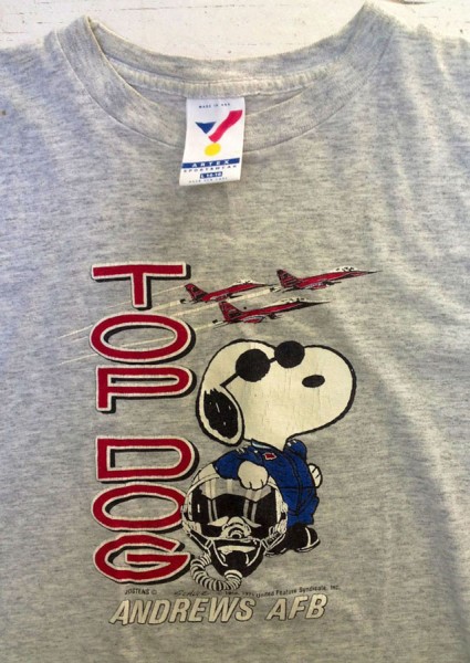 Snoopy "TOP DOG" Andrews AFB tee - anything?