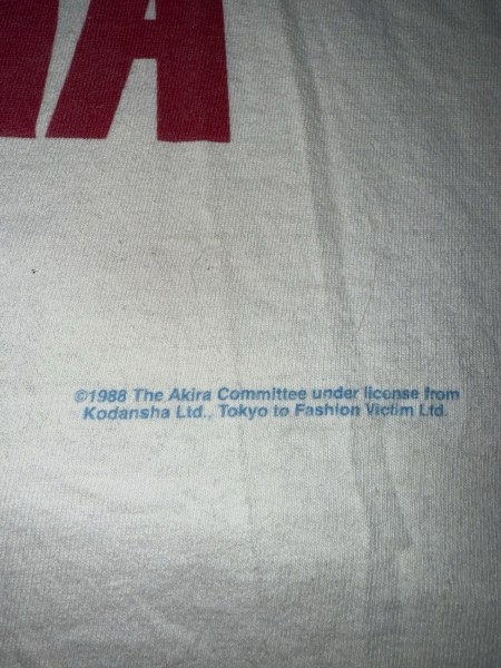 Legit check please~(Akira tee_Fashion Victim)