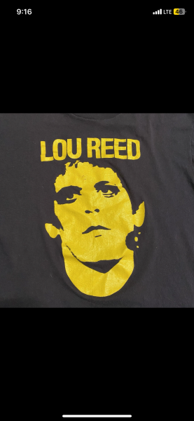Lou Reed animals sneakers tag vintage tee legit check