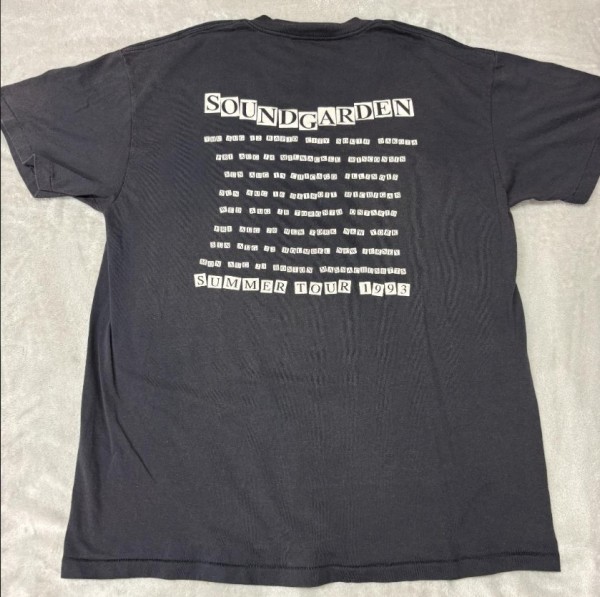 1993 Soundgarden summer tour tee legit check