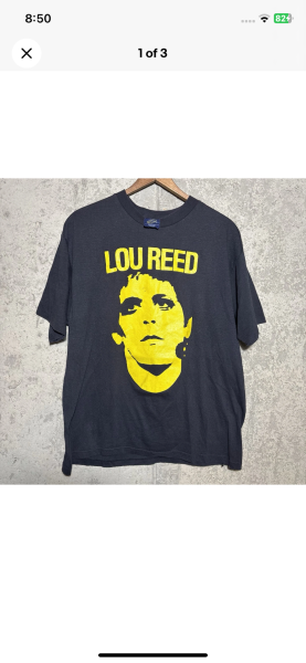 Lou Reed animals sneakers tag vintage tee legit check