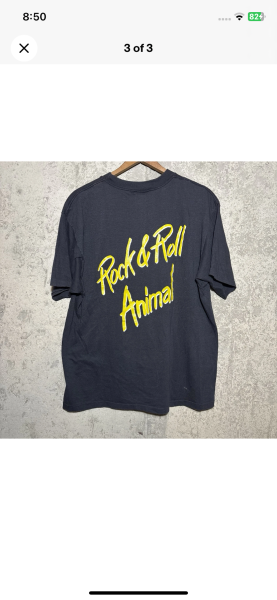 Lou Reed animals sneakers tag vintage tee legit check