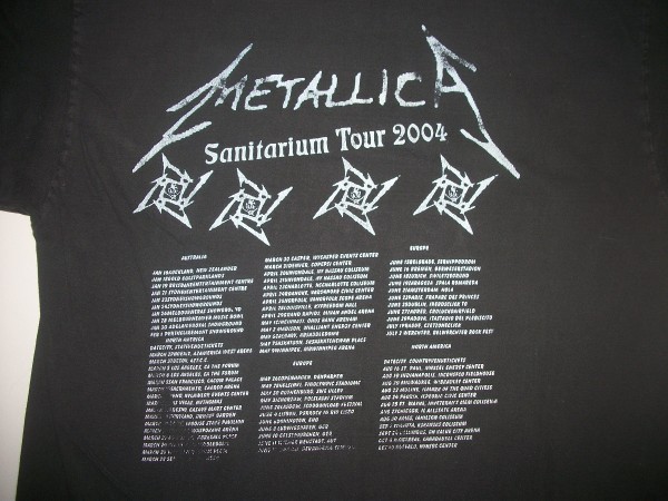 Metallica, Married with children & Good Riddance t shirts