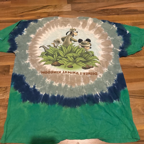 Disney animal kingdom tie dye