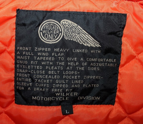 Wilker Industries WIC Motorcycle Jacket - Is it vintage?